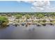 Waterfront homes boast stunning views, private docks, and easy access to the open water at 5616 Riddle Rd, Holiday, FL 34690