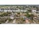 Aerial view of a waterfront neighborhood at 5616 Riddle Rd, Holiday, FL 34690