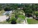 Aerial view of local neighborhood park with basketball and playground at 701 W Idlewild Ave, Tampa, FL 33604