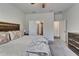 Spacious bedroom with an attached bathroom and walk-in closet for ample storage and convenience at 7417 Sungold Meadow Ct, Apollo Beach, FL 33572