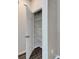 Walk-in pantry with white wire shelving for easy organization of your food items at 7417 Sungold Meadow Ct, Apollo Beach, FL 33572