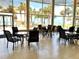 Lobby seating area boasts ocean views, perfect for relaxing with neighbors at 880 Mandalay Ave # N1004, Clearwater Beach, FL 33767