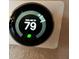 Close up view of a smart home thermostat for a clean home environment at 880 Mandalay Ave # N1004, Clearwater Beach, FL 33767