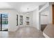 Breakfast nook with tile floors, nice backyard view, and plenty of light at 1061 Archway Dr, Spring Hill, FL 34608