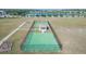 Aerial view of basketball court in recreational field for community enjoyment at 13334 Palmera Vista Dr, Riverview, FL 33579