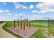 Outdoor exercise area with pull-up bars and nearby basketball court, great for fitness enthusiasts at 13334 Palmera Vista Dr, Riverview, FL 33579