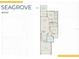 Seagrove floorplan featuring a den and an owner's suite at 27152 Capri Shores Cir, Englewood, FL 34223