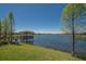 Community gazebo on the lake provides a relaxing outdoor space with beautiful scenery for residents at 305 Bluewater Falls Ct, Apollo Beach, FL 33572