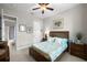 Bedroom with connecting bathroom with bath and shower at 3503 Gaviota Dr, Sun City Center, FL 33573