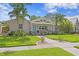 Charming home with a beautifully landscaped front yard, inviting porch, and classic architectural details at 636 16Th Ne Ave, St Petersburg, FL 33704