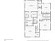 Second floor plan exhibiting bedrooms, bathrooms, and closet placements in detail at 714 S Lois Ave, Tampa, FL 33609