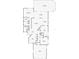 Detailed floor plan showcasing the layout of the home, including the primary bedroom, living room, and kitchen at 9308 Fairway Lakes Ct, Tampa, FL 33647