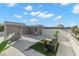 Spacious rooftop with outdoor living space and artificial turf at 98 W Davis Blvd, Tampa, FL 33606