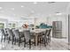 Bright, spacious kitchen with large island, modern appliances, and elegant marble floors, perfect for entertaining at 139 Wall St, Redington Shores, FL 33708