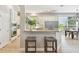 Spacious kitchen features stainless steel appliances, granite counters, and counter seating at 14705 Canopy Dr, Tampa, FL 33626