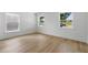 Bright bedroom with hardwood floors and two windows, offering ample natural light at 1514 55Th N Ave, St Petersburg, FL 33703