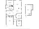 Detailed floor plan showcasing the layout of the house, including the kitchen, living room, and bedrooms at 20146 Heritage Point Dr, Tampa, FL 33647