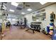Well-equipped fitness center featuring modern exercise machines, free weights, and mirrors with motivational decor at 3009 Sheehan Dr, Land O Lakes, FL 34638
