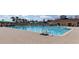 Inviting swimming pool with clear blue water and brick-paved deck, perfect for exercise and relaxation at 3009 Sheehan Dr, Land O Lakes, FL 34638
