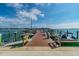 View of a dock with multiple boats in the water and clear blue sky at 5200 Brittany S Dr # 1502, St Petersburg, FL 33715