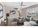 Cozy living room features modern decor, neutral tones, and abundant natural light at 5503 67Th N Ave # 18, Pinellas Park, FL 33781