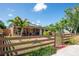 Charming home with lush landscaping, a wooden fence, and a welcoming entrance at 630 48Th N Ave, St Petersburg, FL 33703