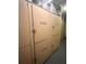 Convenient on-site storage lockers with secure padlock clasps and visible unit numbers at 880 Mandalay Ave # S511, Clearwater Beach, FL 33767