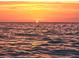 Beautiful sunset with vivid colors over ocean, creating a tranquil scene enhancing the coastal ambiance at 880 Mandalay Ave # S511, Clearwater Beach, FL 33767