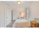 Bright bedroom with carpet floors and closet at 105 W Columbus Dr, Tampa, FL 33602