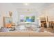 Bright and airy living room featuring a large bay window offering lots of natural light at 105 W Columbus Dr, Tampa, FL 33602