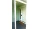 Inviting front door entrance with a screen door, a welcome mat, and neutral decor at 11468 Captiva Kay Dr, Riverview, FL 33569