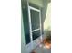 Cozy front porch with a screen door entrance into the home at 11468 Captiva Kay Dr, Riverview, FL 33569