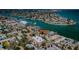 Stunning aerial view of residential area in quiet community; close to all amenities at 1700 Pass A Grille Way # 9, St Pete Beach, FL 33706