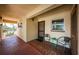 Welcoming entryway featuring tiled floors, seating and outside views at 1700 Pass A Grille Way # 9, St Pete Beach, FL 33706