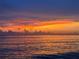 Stunning ocean view with golden sunset creating a serene waterfront scene at 1700 Pass A Grille Way # 9, St Pete Beach, FL 33706