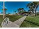 Scenic view of a lush park with a covered picnic area, perfect for outdoor gatherings and community events at 1700 Pass A Grille Way # 9, St Pete Beach, FL 33706