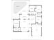 Detailed floor plan showing layout with primary bedroom, kitchen, pool, and living spaces at 1905 Oro Ct, Clearwater, FL 33764