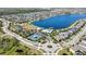 A beautiful lake community featuring a playground, tennis court and community pool at 19796 Long Lake Ranch Blvd, Lutz, FL 33558