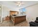 Bedroom with a window with blind slats allowing natural light in, and coordinated furniture at 2614 Cove Cay Dr # 207, Clearwater, FL 33760