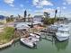Waterfront property with multiple boat docks and canal views, perfect for boating enthusiasts at 301 Boca Ciega Dr, Madeira Beach, FL 33708