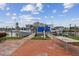 Backyard featuring patio and access to boat docks, ideal for waterfront living and enjoyment at 301 Boca Ciega Dr, Madeira Beach, FL 33708