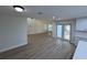 Dining area featuring stylish floors, recessed lighting, and sliding glass doors to the outdoor space at 3924 Orchard Hill Cir, Palm Harbor, FL 34684