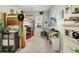 Bright bedroom with unique bunk bed and decor, including a desk area at 4010 Lithia Ridge Blvd, Valrico, FL 33596