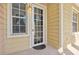 Stylish front door entrance with glass accents and a welcoming exterior at 456 Bahia Beach Blvd, Ruskin, FL 33570