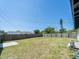 Spacious fenced backyard provides privacy and room to relax on a sunny day at 5290 101St Ave, Pinellas Park, FL 33782