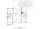 Detailed floor plan showcasing layout, dimensions, and total square footage of the home at 595 Denburn Ct, Englewood, FL 34223