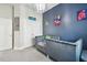 room with cool-toned color scheme and decor at 6326 Waves End Pl, Apollo Beach, FL 33572