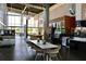 Modern community cafe with a high ceiling, lots of natural light and seating at 6326 Waves End Pl, Apollo Beach, FL 33572