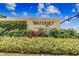 Entrance sign for the Waterset community, surrounded by colorful landscaping at 6326 Waves End Pl, Apollo Beach, FL 33572