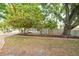 View of the home and mature trees showcasing the front yard and landscaping at 8031 7Th N St, St Petersburg, FL 33702